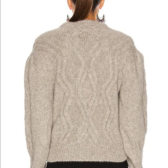 Isabel Marant Devlyn Cable Knit Sweater - Picture 2 of 9